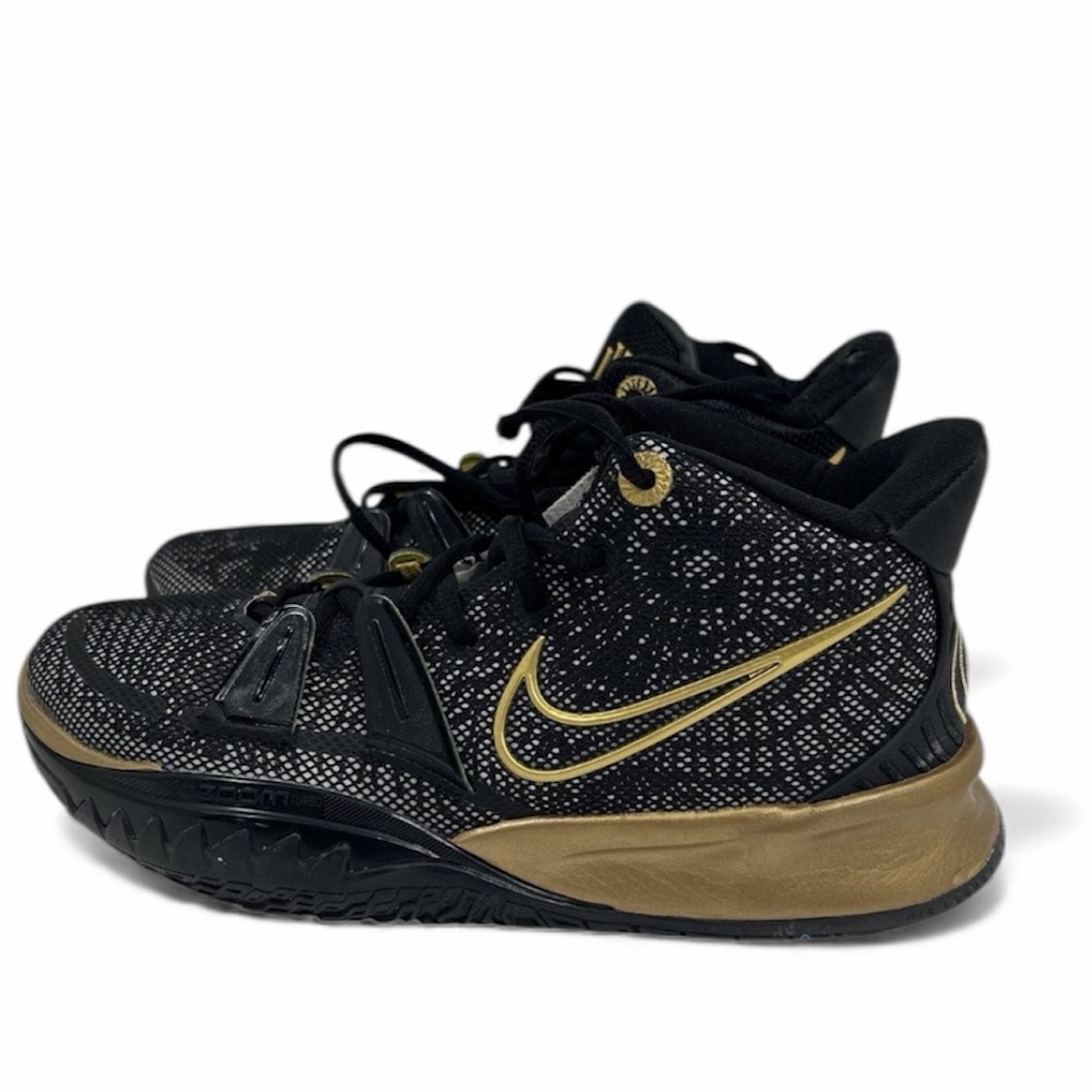 Nike Kyrie 7 ‘Black Metallic Gold’ DA7567-991 Men’s Size 8 - Women’s 9.5